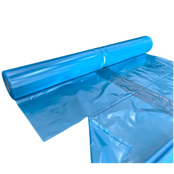 Perforated continuous roll bags